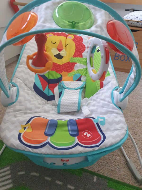 fisher price piano bouncer
